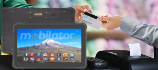 MobiPad Cool A311L v.1 -wydajny Tablet przemyslowy na produkcj z 10-calowym ekranem dotykowym z NFC, Bluetooth, 4GB RAM, IP65